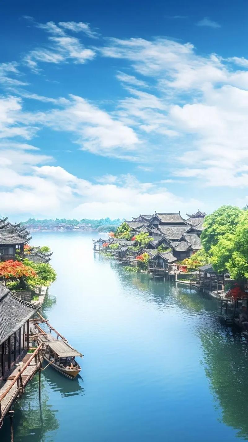 江南水鄉古鎮壁紙｜夢里水鄉的詩意時光
